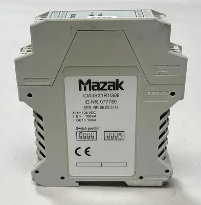 Used MAZAK CIA3SX1R1G08 I/O Boards & Replacement Parts Ohio US | Surplus Asset Holdings #1542079