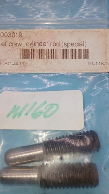 NEW Vestil Manufacturing Corp 01-118-001 set screws cylinder rod