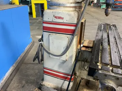 Tri-onics Incorporated 50” X 10”  Vertical Mill
