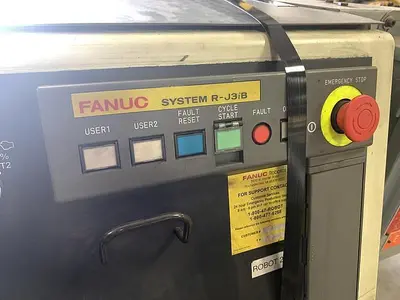 Used FANUC M16IB/20 6 AXIS CNC ROBOT WITH FANUC RJ3IB CONTROLLER Robots | Harbor Machinery Inc. #1283327
