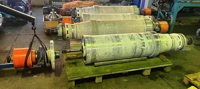 (4) Alfa-Laval ALDEC 556 decanter centrifuges, 316SS.