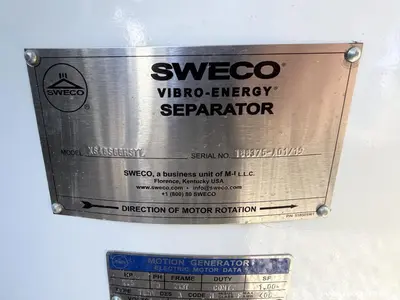 USED SWECO XS48S88HSTL