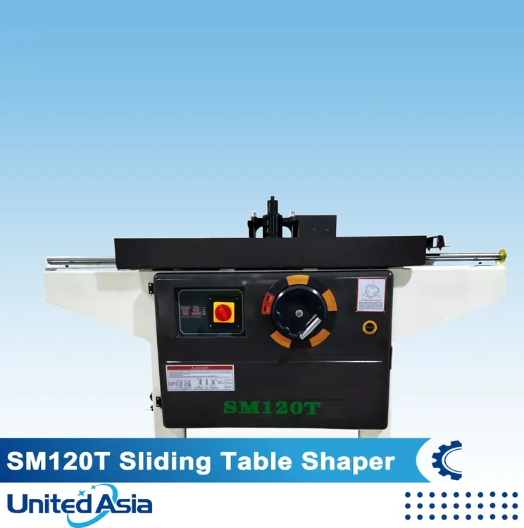 New | in-Stock 2026 UNITED ASIA SM120T Woodworking Shapers CN | QINGDAO UNITED ASIA INDUSTRY CO.,LTD #1318447