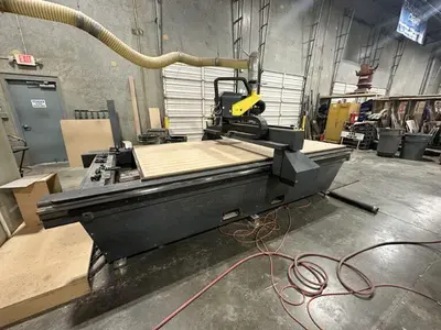 2004 Multicam Series 3000 Router 60"x120" Travels, Remote Jog Handle, 8 Position atc, Tool Height Sensor, Pendant Control