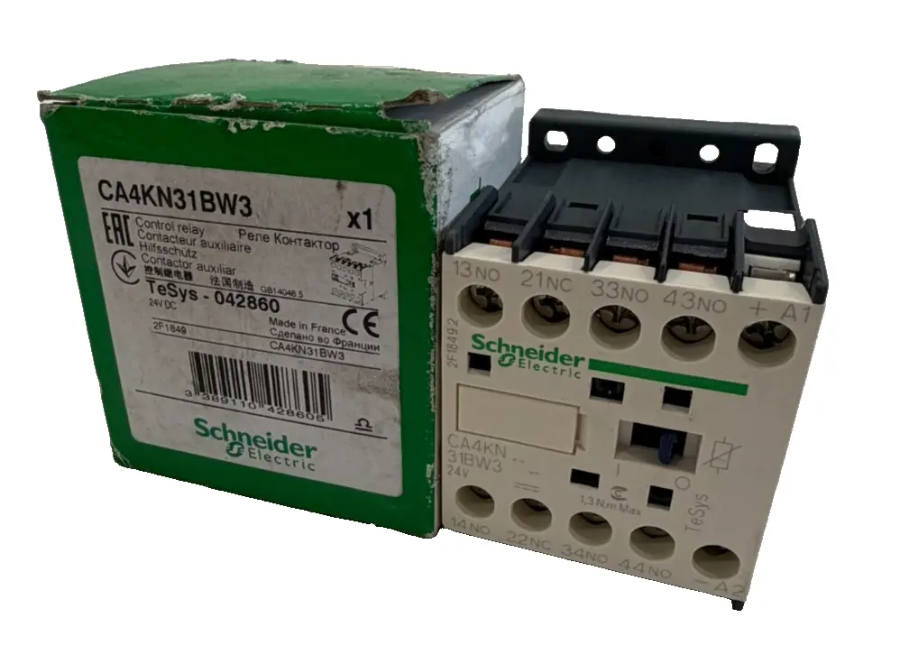 NEW SCHNEIDER ELECTRIC CA4KN31BW3 CONTROL RELAY