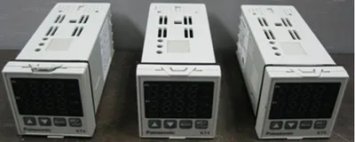 QTY. 3. PANASONIC KT4 TEMPERATURE CONTROLLER, MODE...