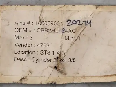 Used MILLER HV84B2B Parts (Hydraulics and Pneumatics) British Columbia CA | Lenmark #264893