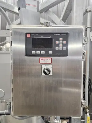 Used 110 Gallon Mixing Tank, 316 Stainless steel