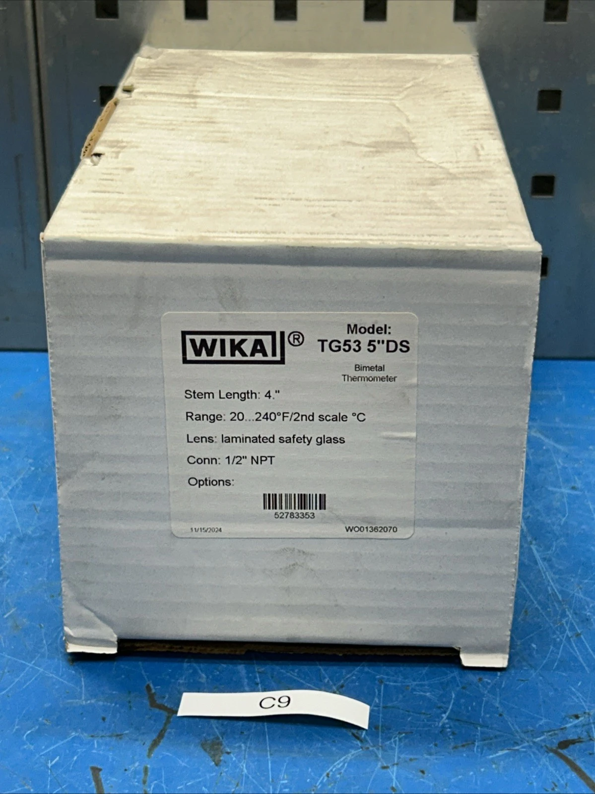NEW WIKA TG53 5”DS