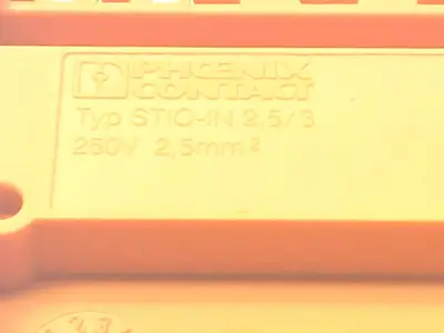 Typ STIO-IN 2.5/3 | Phoenix Contact  Terminal Block 250V 3209196 LOT OF 23 - New Other