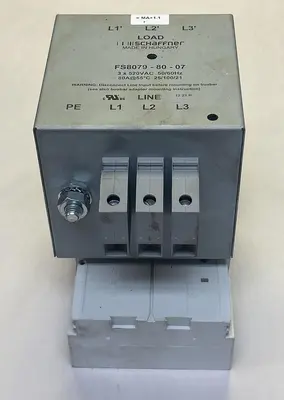 Used SCHAFFNER FS8079-80-07 Miscellaneous Equipment (Electrical & Power) | Surplus Asset Holdings #1189788