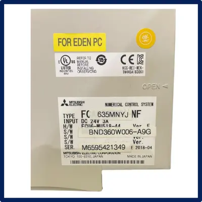 New | in-Stock OTHER BRANDS FCA635MNYJ-NF FCU6-MU518-44 CNC & N/C Controls Texas US | CNC TOOLS LLC #1388142