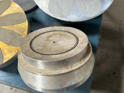 Lot of OptoTech Cup Grinding Wheels Tooling For Optic Glass Lenses Polishing