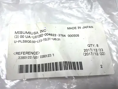 USED MISUMI HEXAGONAL POST 1/2", 3-1/2" L