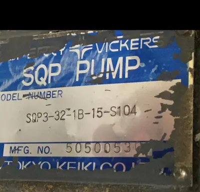 Used SPERRY VICKERS SQP3-32-1B-15-S104 Pump Parts | Ideal Machinery #622693