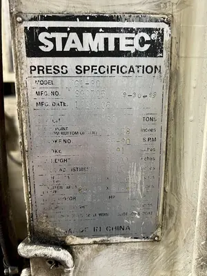 USED 1999 STAMTEC G1-80