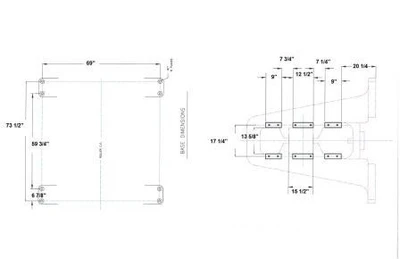 18″ x 54″ Farrel Calender, Item # 712