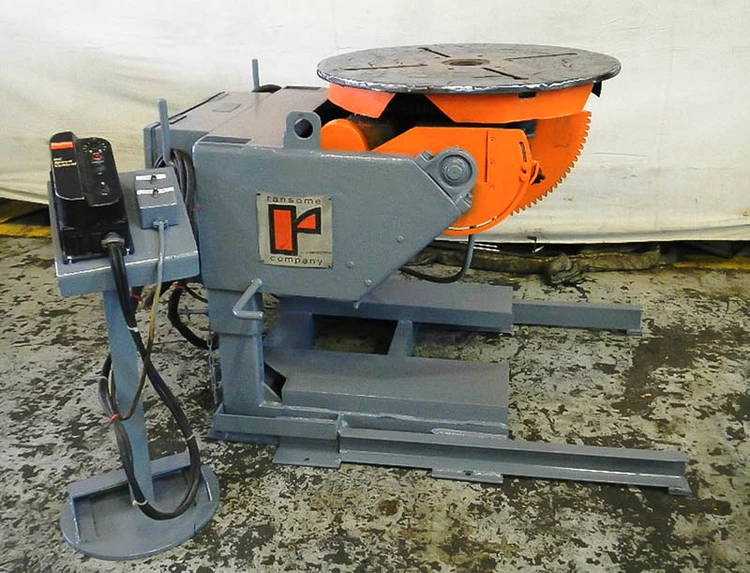 Used 1969 Ransome 10-P Welding Positioners New Jersey US | Machinery Values #302287