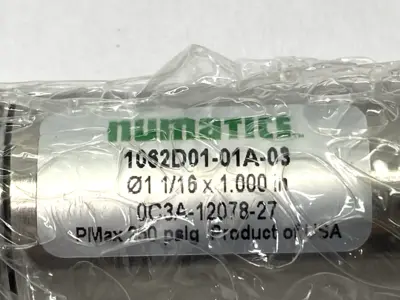 New | in-Stock NUMATICS 1062D01-01A-03 Pneumatic Cylinders | Maverick Industrial Sales #1112939