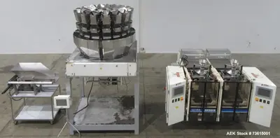 Used HAYSSEN ULTIMA 8-1 Net Weigh Filler Scale Vertical Form & Fill Illinois US | Aaron Equipment #760649
