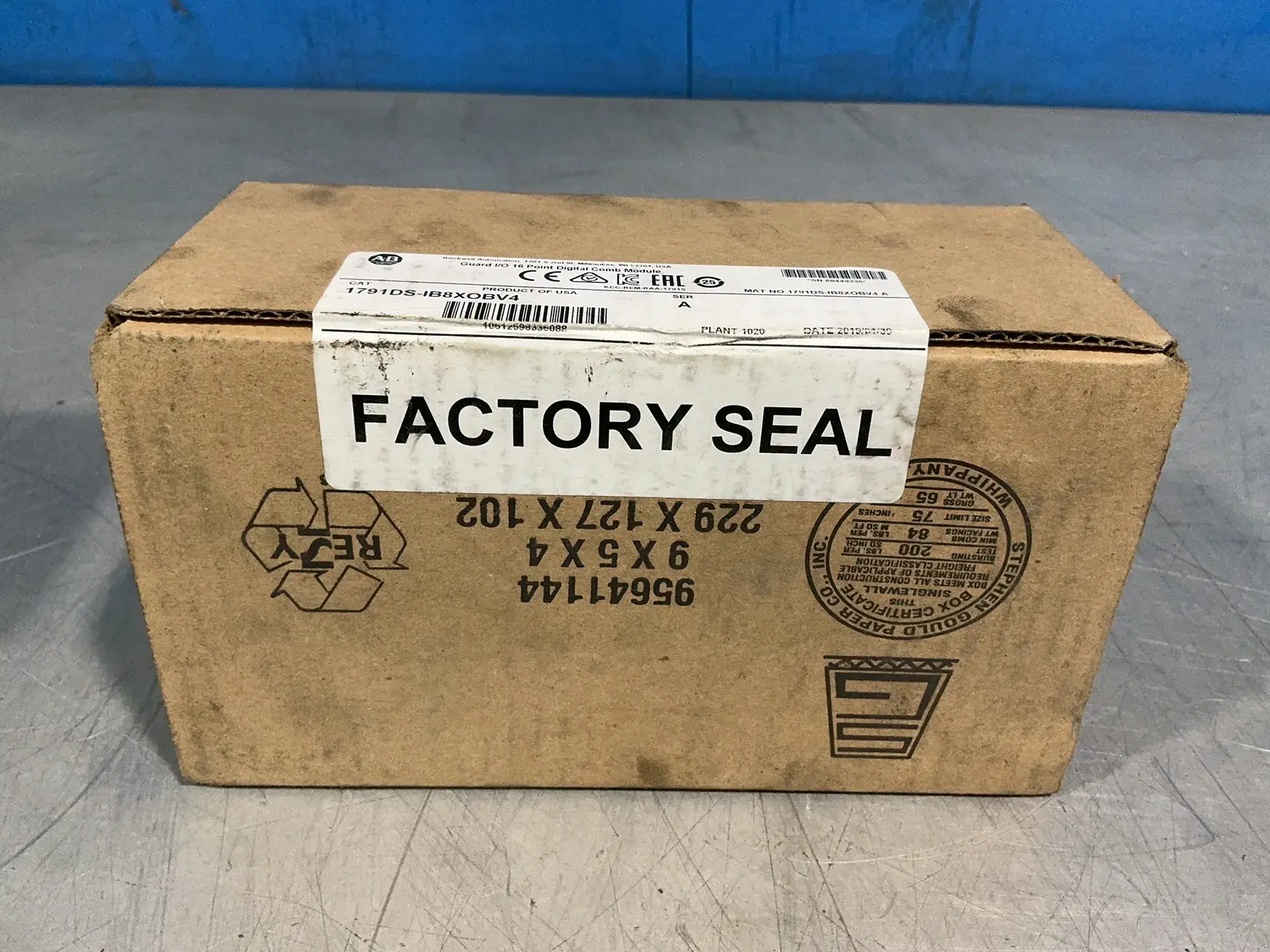 New | in-Stock 2019 ALLENBRADLEY 1791DSIB8XOBV4 PLC Input & Output Ohio US | HGR 24 #1549599