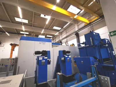 Used 2011 BURKHARDT + WEBER MCR 900 HVC 2 PALLETS UNIVERSAL MACHINING CENTER Horizontal Machining Centers Georgia US | Shub Machinery #81540