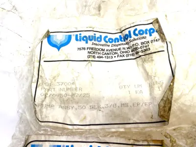 USED LIQUID CONTROL CORP TUBE PUMP ASSEMBLY 10.000 MM