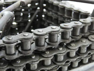 Peer #40 Roller Chain Riveted 37' Reel