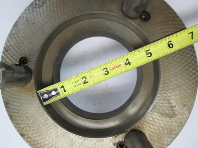 USED CLAUSING/COLCHESTER FACE PLATE / DOG DRIVE