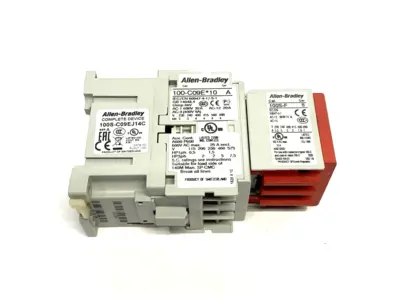 USED ALLEN-BRADLEY SER. A GUARDMASTER SAFETY CONTACTOR, 3 N.O. MAIN, 1 N.O. 4 N.C.