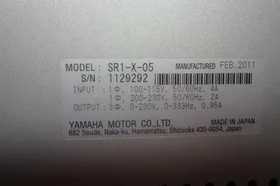 YAMAHA SR1-X-05 CONTROLLER SR1X05