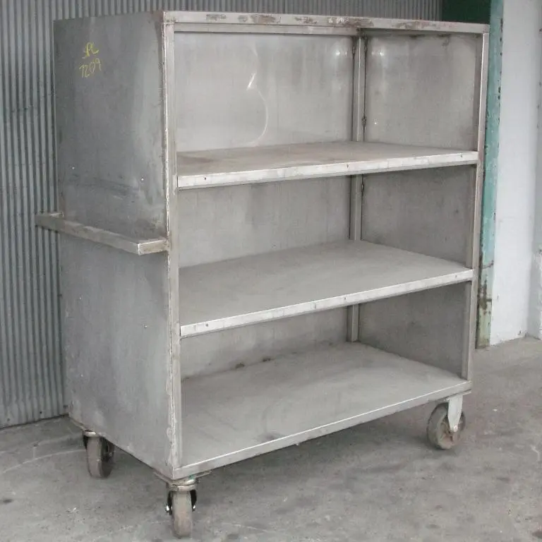 SPC7209  Miscellaneous Equipment utility cart / shelf truck 30" wide x 60" long x 71" tall, stainless steel