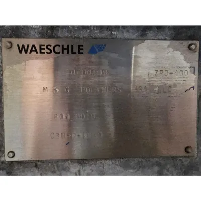 USED WAESCHLE ZPD-400