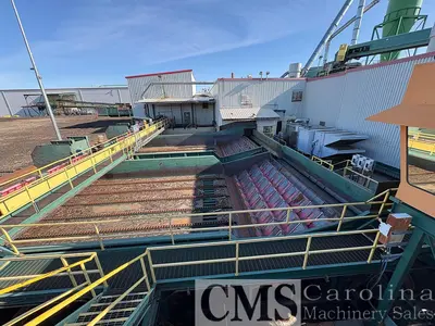 Used COMPLETE SAWMILL OPTIMIL, COMACT, COE NEWNES, USNR, MILLTECH Sawmill Circles CA | CAROLINA MACHINERY SALES #1328272