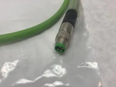 NEW BECKHOFF ETHERCAT EXTENSION CABLE M8 4-PIN 1M MALE TO MALE