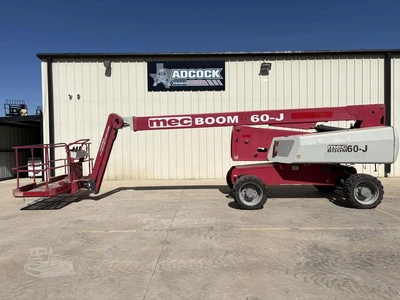 Used 2016 MEC 60J Telescopic Boom Lifts Texas US | Adcock Equipment USA #1519573