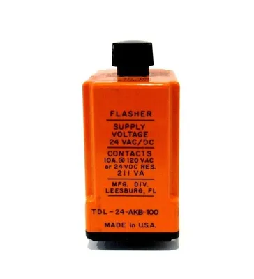 NEW ATC TDL-24-AKB-100 FLASHER RELAY TDL24AKB100