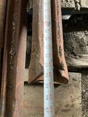 Used AFTERMARKET 5” X 54-1/2" CABLE TOOL DRILLING CHISEL BIT Drills Pennsylvania US | East West Machinery & Drilling #1417272