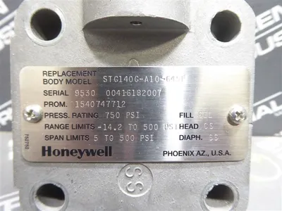 Honeywell STG140G-A10-645F Smart Pressure Transmitter 750 PSI New