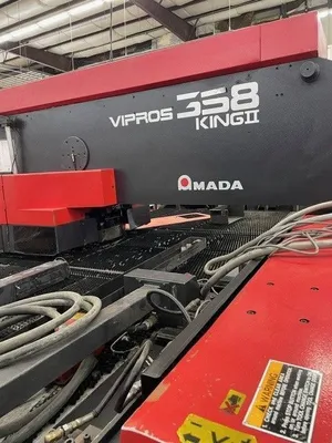 2000 AMADA VIPROS 358 KING II PUNCHES, TURRET, N/C & CNC | Machinery Network (2)