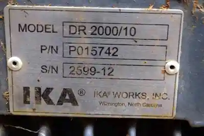 USED IKA WORKS DR 2000/10