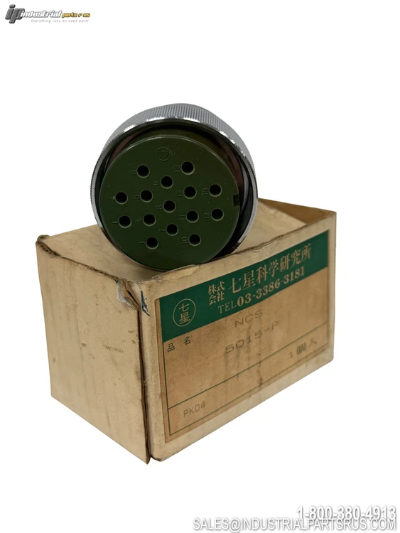 New | in-Stock NANABOSHI NCS 5015-P Connector Accessories Kentucky US | Industrial Parts R Us Inc. #881355