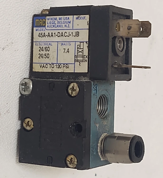 Used MAC 45A-AA1-DACJ-1JB Solenoid Valves Kentucky US | Edwards Industrial Repair #974491