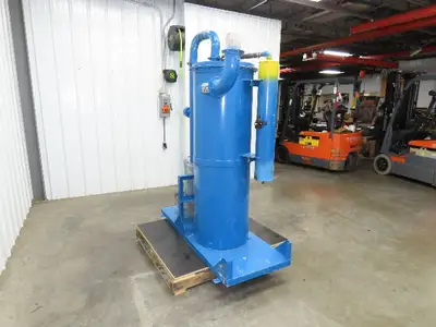 Kraemer Regenerative High Vacuum Pump 10Hp 3Ph 420CFM Oil-less Dust Collector