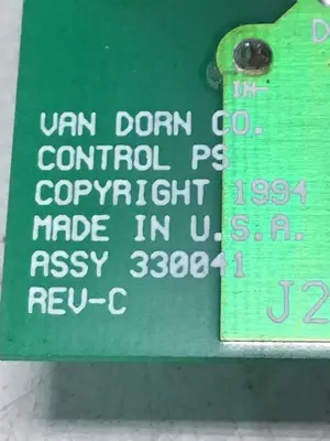 USED VAN DORN PC330-041
