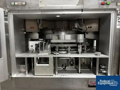 USED Elizabeth-HATA Elizabeth Hata Tablet Press, Model HT-AP55-DU/I, 55 Station