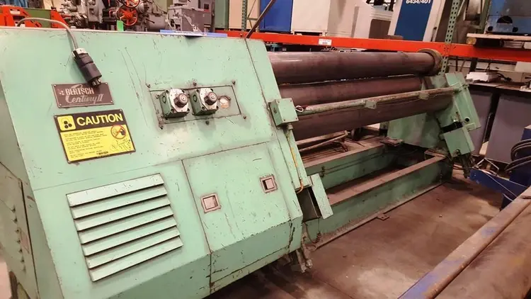 Used 1982 BERTSCH CENTURY II MODEL  7 Plate Bending Rolls including Pinch | BLUMBERG MACHINERY COMPANY #398770