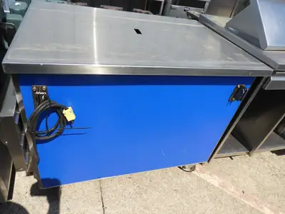 Used ColorPoint Used Colorpoint Stainless Steel Portable Work Station - SS44 Food Prep Tables Illinois US | Falcon Restaurant Supply #1376639