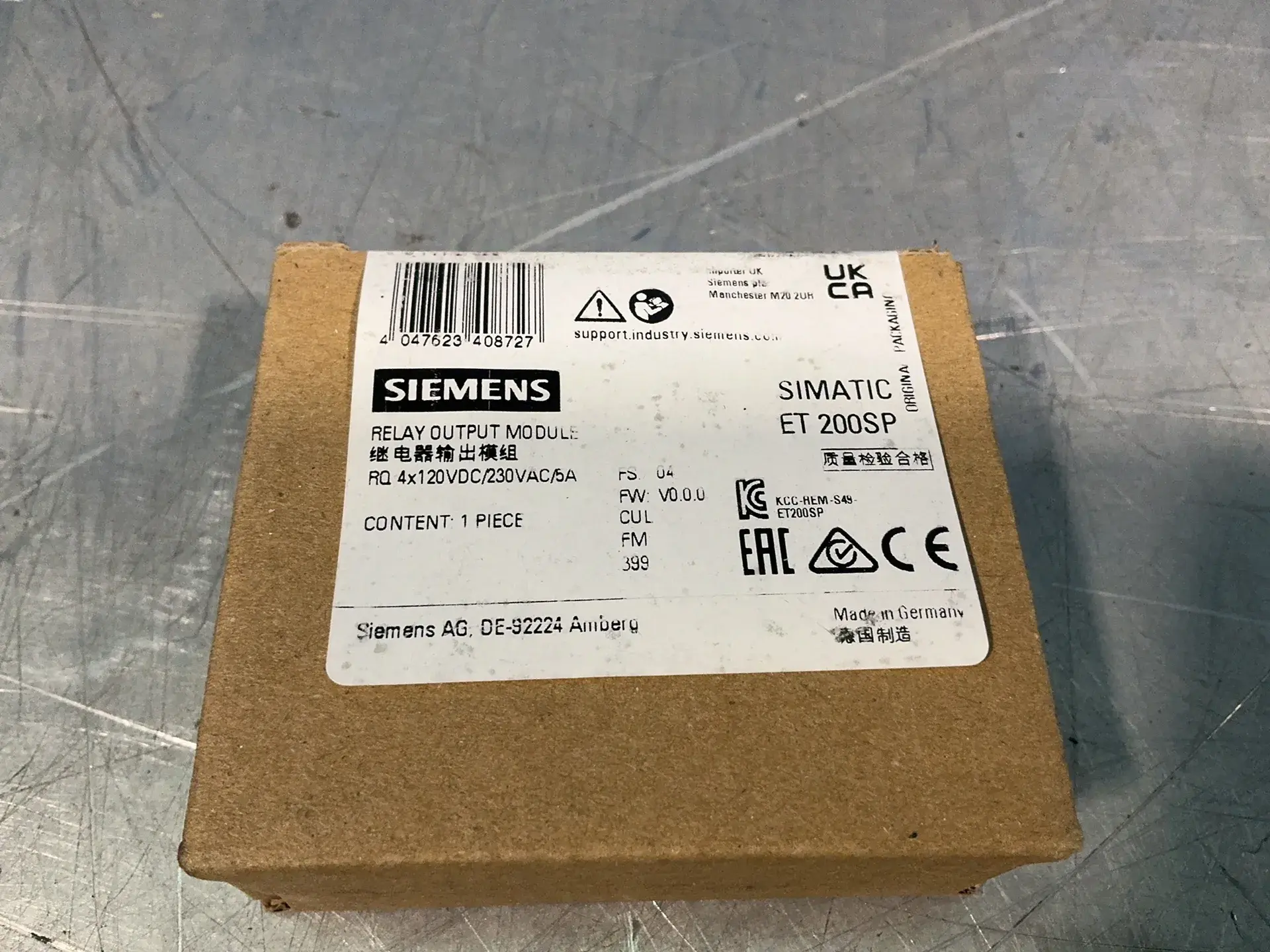 New | in-Stock SIEMENS 6ES7 1326HD010BB1 Input / Output Modules Ohio US | HGR 24 #1520825