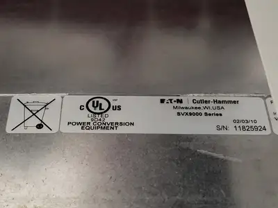 Used EATON SVX004A1-5A4N1 Switchgears British Columbia CA | Lenmark #240154